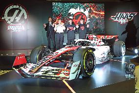 TGR Haas F1 Team and Godzilla Collaboration Special Livery Unveiling Event